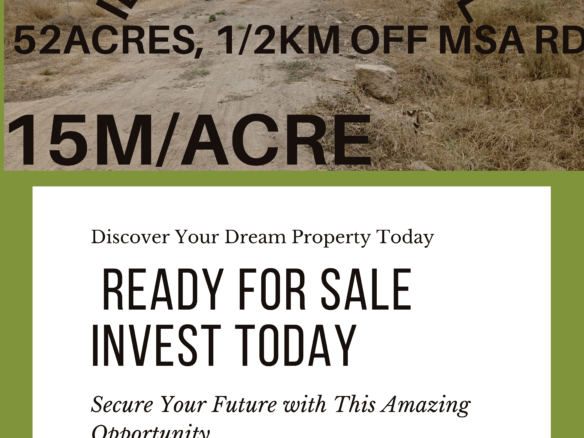 12KM OFF MOMBASA ROAD (52ACRES)