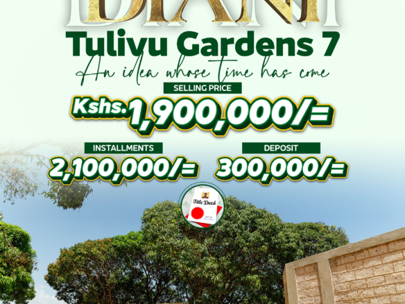 DIANI - TULIVU GARDENS 6land for sale in kenya - RealEstateKenya.net
